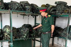 Đoàn công tác Bộ Chỉ huy Quân sự thành phố kiểm tra tại Trung đoàn Đồng Nai