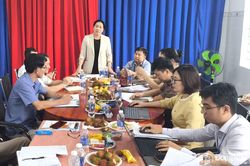 Sở Y tế khảo sát việc thực hiện tiêu chí y tế trong xây dựng nông thôn mới tại các xã