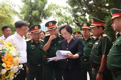 Huy động tối đa các nguồn lực tham gia công tác tìm kiếm, quy tập hài cốt liệt sĩ tại Công viên Lê Thị Riêng