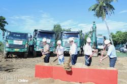 Khởi công Dự án Kè sông Cái trị giá khoảng 300 tỷ đồng