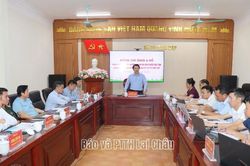 Ph&oacute; B&iacute; thư Tỉnh ủy S&ugrave;ng A Hồ l&agrave;m việc với Ban Thường vụ Đảng ủy x&atilde; Pu Sam C&aacute;p