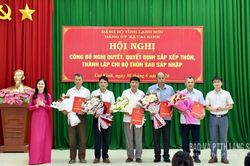 Kiện toàn chi bộ sau sắp xếp