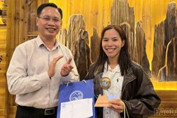 Vận động viên Hà Thị Hậu làm CEO Giải chạy 'Sa Pa mùa nước đổ'