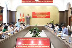 Đoàn khảo sát của Ủy ban Văn hóa và Xã hội của Quốc hội làm việc với UBND tỉnh Lào Cai về phát triển giáo dục