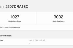 Xiaomi Redmi Note 17 lộ diện trên Geekbench: Chip Snapdragon 6s Gen 4 và RAM 12GB