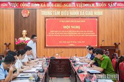Sẵn sàng cho lễ công bố bộ nhận diện thương hiệu Khu du lịch Giao Ninh
