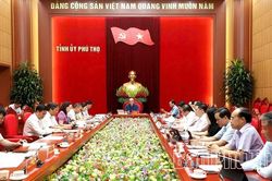 Ban Thường vụ Tỉnh ủy cho &yacute; kiến v&agrave;o nhiều nội dung quan trọng