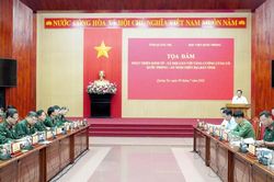 Tọa đàm phát triển kinh tế-xã hội gắn với tăng cường củng cố quốc phòng-an ninh