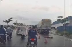 Tai nạn giao thông 8/7: Va chạm với xe tải, người đi xe đạp tử vong tại chỗ