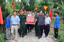 Ph&uacute; Thọ: H&agrave;nh tr&igrave;nh đưa liệt sĩ Đỗ Văn Kỳ trở về qu&ecirc; hương sau hơn 80 năm