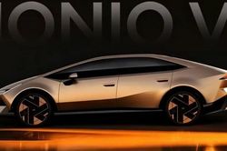 Hyundai Ioniq V lộ thiết kế không giống ai, đi hơn 600km/lần sạc