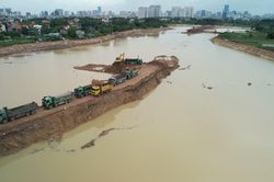 Đẩy nhanh tiến độ đưa hồ điều hòa Thụy Phương 2 về đích