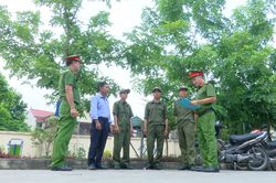 Phong trào 'Ba nhất' tại Công an xã Quảng Bị