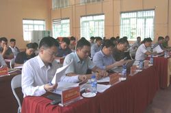 Phó Chủ tịch Thường trực HĐND tỉnh Lã Hoài Nam dự Hội nghị Ban Chấp hành Đảng bộ xã Xuân Trường