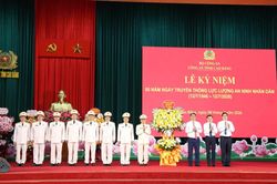 C&ocirc;ng an Cao Bằng kỷ niệm 80 năm Ng&agrave;y truyền thống lực lượng an ninh nh&acirc;n d&acirc;n