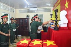 Cà Mau đưa 237 mẫu hài cốt liệt sĩ đi giám định ADN