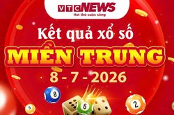 XSMT 8/7 - Kết quả xổ số miền Trung hôm nay 8/7/2026