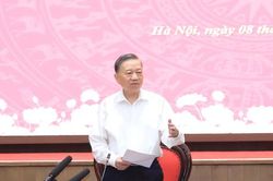 Tổng B&iacute; thư, Chủ tịch nước T&ocirc; L&acirc;m: H&agrave; Nội phải biến quy hoạch th&agrave;nh kết quả ph&aacute;t triển cụ thể