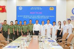 Ra mắt m&ocirc; h&igrave;nh an to&agrave;n kh&ocirc;ng gian mạng, th&uacute;c đẩy chuyển đổi số tại Bệnh viện Nội tiết Nghệ An