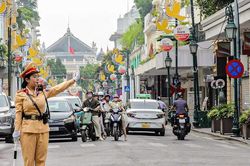 Thông báo Phân luồng giao thông phục vụ Lễ kỷ niệm 80 năm Ngày truyền thống lực lượng An ninh nhân dân - Bộ Công an