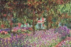 Vì sao hoa diên vĩ luôn xuất hiện trong tranh Monet?