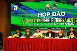 1.600 doanh nhân và VĐV dự Giải World Entrepreneur Tournament 2026