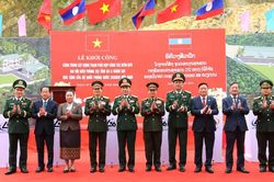 Thêm công trình vun đắp tình đoàn kết đặc biệt Việt Nam-Lào
