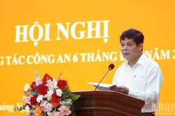C&ocirc;ng an tỉnh Quảng Ng&atilde;i tập trung triển khai đồng bộ c&aacute;c nhiệm vụ, giải ph&aacute;p bảo đảm an ninh trật tự