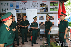 Hội thi 'Doanh trại chính quy, xanh, sạch, đẹp''