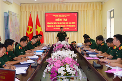 Tổng cục Hậu cần-Kỹ thuật kiểm tra c&ocirc;ng t&aacute;c an to&agrave;n tại Kho Hậu cần-Kỹ thuật 789