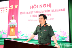 Học viện Quân y đánh giá toàn diện hoạt động CTĐ, CTCT và công tác kiểm tra, giám sát