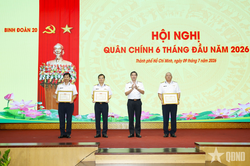 Binh đo&agrave;n 20 phấn đấu ho&agrave;n th&agrave;nh xuất sắc nhiệm vụ 6 th&aacute;ng cuối năm 2026