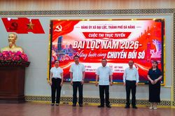 Ph&aacute;t động cuộc thi trực tuyến 'Đại Lộc năm 2026 - Vững bước c&ugrave;ng chuyển đổi số'