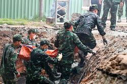 Phát hiện thêm 5 bộ hài cốt tại Công viên Lê Thị Riêng