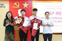 Hà Tĩnh tuyên dương học sinh đạt thành tích xuất sắc tại các kỳ thi quốc tế