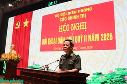 Cục Ch&iacute;nh trị Bộ đội Bi&ecirc;n ph&ograve;ng tổ chức sinh hoạt đối thoại d&acirc;n chủ qu&yacute; II năm 2026