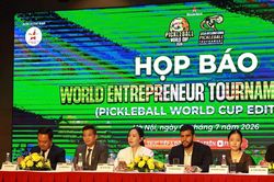 Việt Nam lần đầu tổ chức World Cup pickleball cho doanh nhân