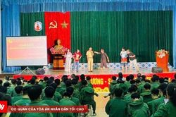 Th&aacute;i Nguy&ecirc;n: Tuy&ecirc;n truyền ph&aacute;p luật về ATGT cho 500 sinh vi&ecirc;n