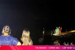 T&igrave;m kiếm b&eacute; g&aacute;i 10 tuổi đuối nước tr&ecirc;n s&ocirc;ng Ng&agrave;n Trươi