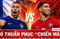 Nhận định Pháp vs Maroc: Không dễ để Mbappe khuất phục 'Những chú sư tử Atlas'!