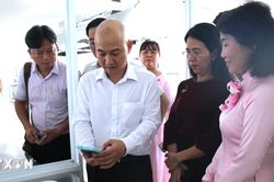 Triển khai th&iacute; điểm m&ocirc; h&igrave;nh 'Tick xanh tr&aacute;ch nhiệm' cho bữa ăn học đường