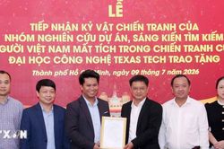 Chiến dịch 500 ngày đêm: Tiếp nhận kỷ vật chiến tranh và hồ sơ liệt sỹ