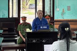 Tuyên phạt 3 năm 6 tháng tù bị cáo bẻ gãy 'Ngai vua triều Nguyễn'