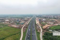 To&agrave;n cảnh tuyến cao tốc ở H&agrave; Nội được đề xuất đầu tư hơn 25.000 tỷ đồng để mở rộng