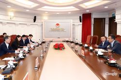 TANDTC tăng cường hợp t&aacute;c quốc tế phục vụ x&acirc;y dựng T&ograve;a chuy&ecirc;n biệt tại Trung t&acirc;m t&agrave;i ch&iacute;nh quốc tế