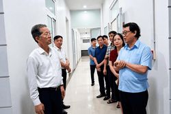 Ch&aacute;nh &aacute;n Nguyễn Văn Quảng kiểm tra địa điểm tiếp c&ocirc;ng d&acirc;n mới của TANDTC