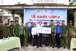 Đà Nẵng: Sửa chữa nhà tình nghĩa cho thân nhân liệt sĩ xã Tam Xuân