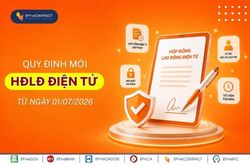 EFY-eCONTRACT giải ph&aacute;p hỗ trợ doanh nghiệp triển khai hợp đồng lao động điện tử