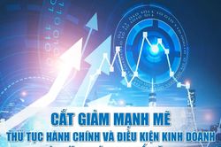 Cắt giảm mạnh mẽ thủ tục h&agrave;nh ch&iacute;nh v&agrave; điều kiện kinh doanh tạo đ&agrave; bứt ph&aacute; kinh tế năm 2026