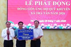 Xã Trà Tân phát động xây dựng Quỹ khuyến học năm 2026